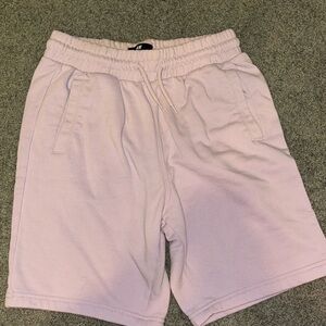 Size small h&m mens shorts, purple, regular fit